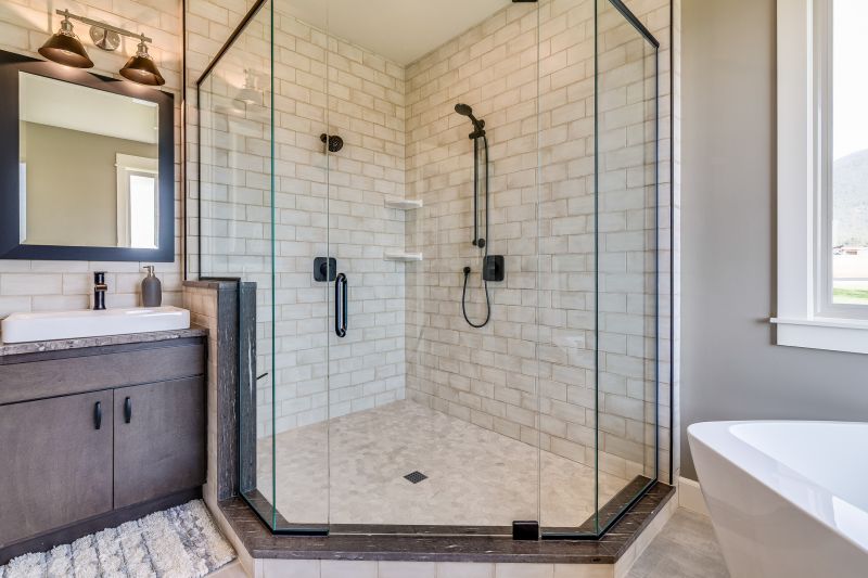 Sleek Glass Shower